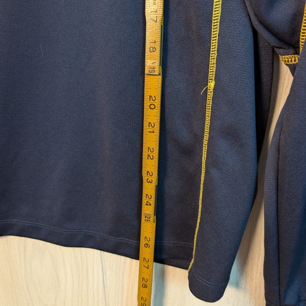 Michigan Wolverines NCAA Navy Blue PING Golf Athletic Pullover Mens Large - Picture 6 of 6